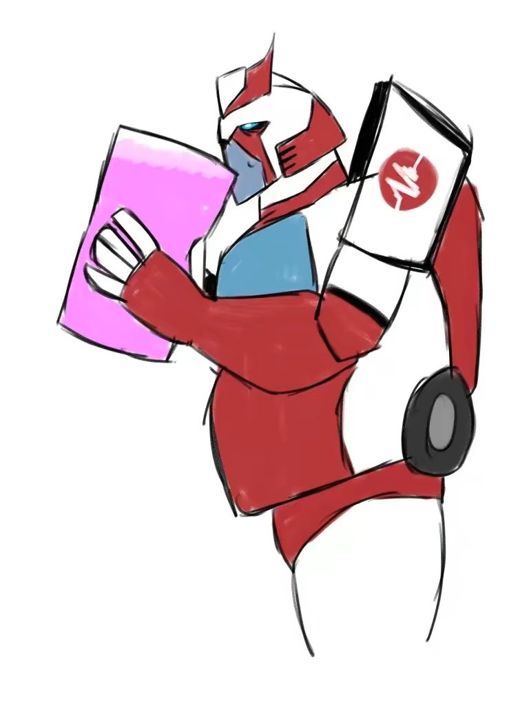Cynical_Raven's tweet photo. Ratchet and his energon 

#Transformers #Maccdams #Ratchet #transformersanimated #tfa #transformers https://t.co/lc70hBpLw9
