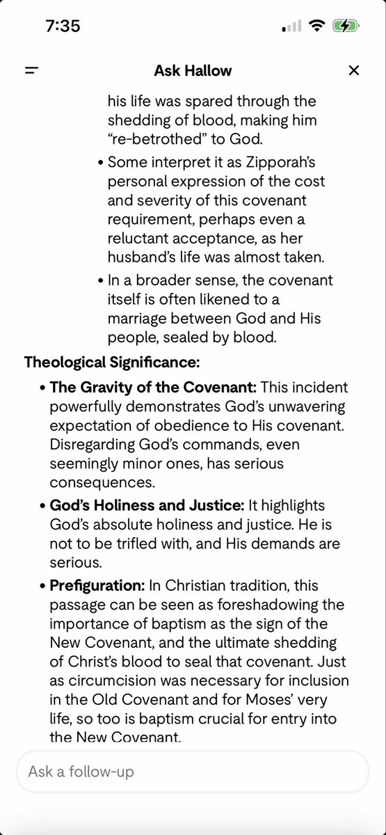 PracticalPlatty's tweet photo. @justalexoki The Hallow Prayer app provided a pretty good explanation of what happened in the passage. Hope this helps 🙏 https://t.co/QalM5P5OOX