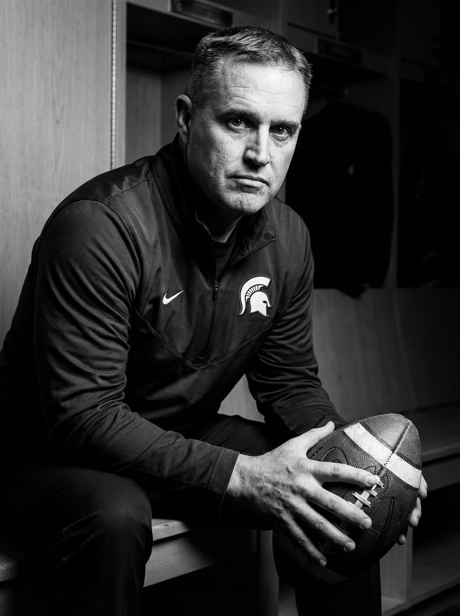 DarkoStateNews's tweet photo. Pat Fitzgerald was the perfect hire for MSU.

The media has completely fallen asleep on this. ESPN called it the worst hire of the entire cycle…insane.

This guy is a Spartan. https://t.co/mCAuKMtXfO