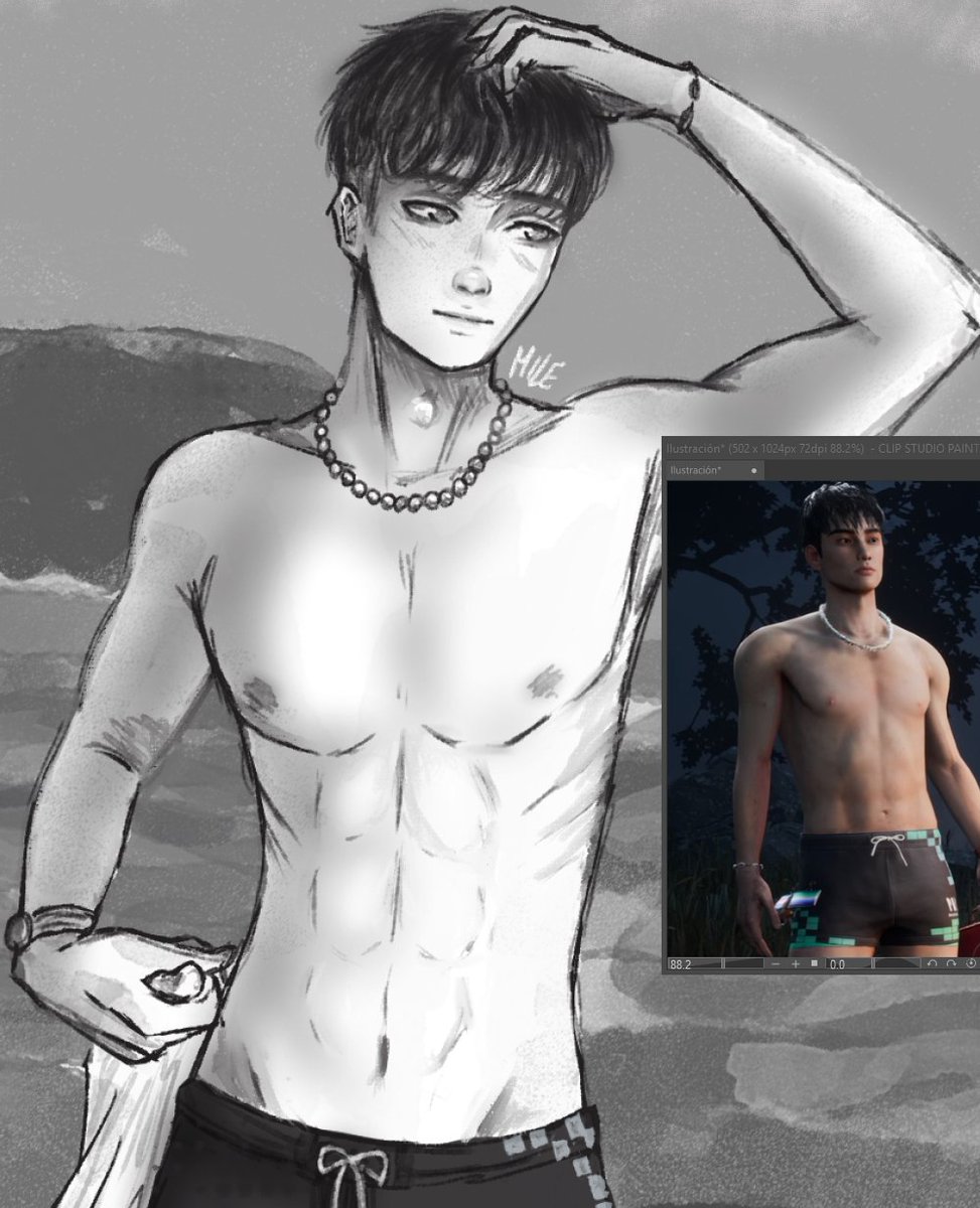 mmmilenesa's tweet photo. pool time;p

#dbdfanart #deadbydaylight #KwonTaeYoung https://t.co/OdNO7EsRlm