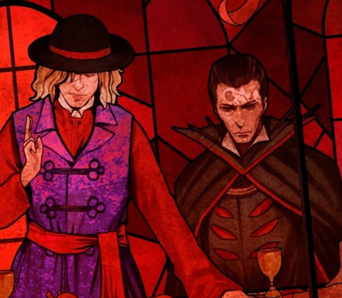 edrealitas's tweet photo. Não acredito que o raziel era um Twink loiro e o Velizar UM BONITAO pqp https://t.co/GZeb8RTYo6