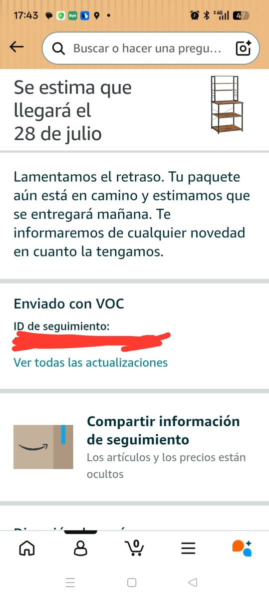 PerretaDeMar's tweet photo. Lo de @amazon cada día es dar peor servicio y cobrar más por el prime.
Pues este año es el último que lo pago, ya me he hartado de que restrasen dos veces el pedido (primero el jueves 23, luego el martes 28 y ahora vete tú a saber si lo enviarán).
#amazon #queja #reclamación https://t.co/rHRyDLDWUj
