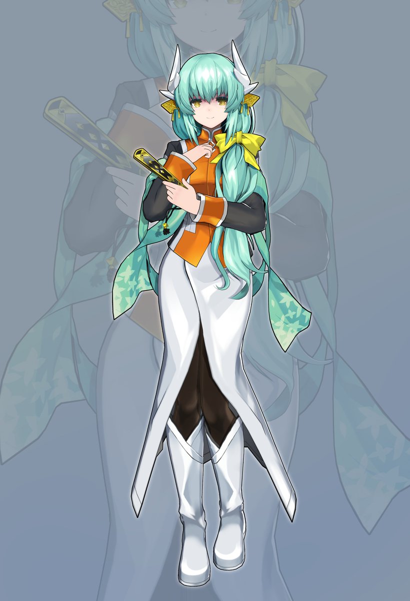 WTHN_Ross's tweet photo. 【 3D MODEL DOWNLOAD : #Kiyohime 】   
▶️https://t.co/66c29nlyNT

칼데아 직원 유니폼의 키요히메 모델을 배포합니다!
이번에도 커미션 모델이지만, 모두에게 배포할 수 있게 되었습니다
🔶머리 모양&amp; 의상 모프도 있으니 자유롭게 사용해 주세요

 #3DCG #MMD #FGO #清姫 https://t.co/wxJZrnnE4M