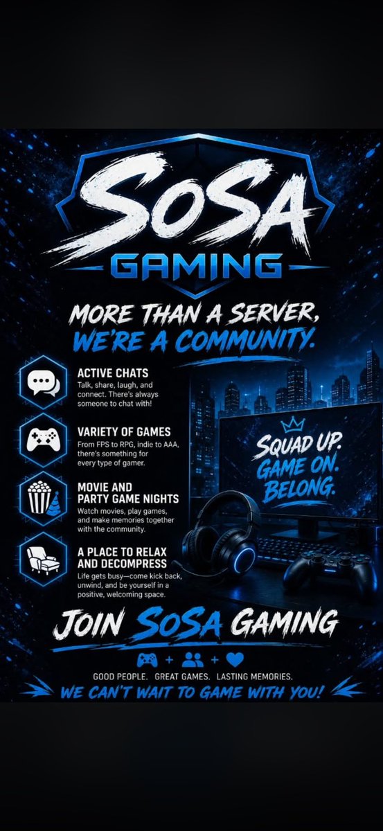 WhiteboiWonderr's tweet photo. Join our discord! We need new people to talk to and game with. #discord #pc #xbox #playstation 
18+ 

https://t.co/sjIAz4TKzK https://t.co/6mfXyKJPFk