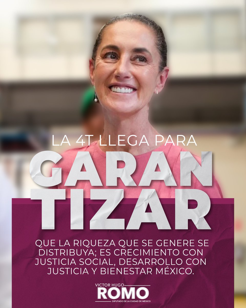LeonKalik's tweet photo. He sido testigo del trabajo de nuestra Presidenta @Claudiashein para impulsar un proyecto que pone al centro el bienestar, los derechos y las oportunidades para las y los mexicanos. https://t.co/S3egfXXvsr