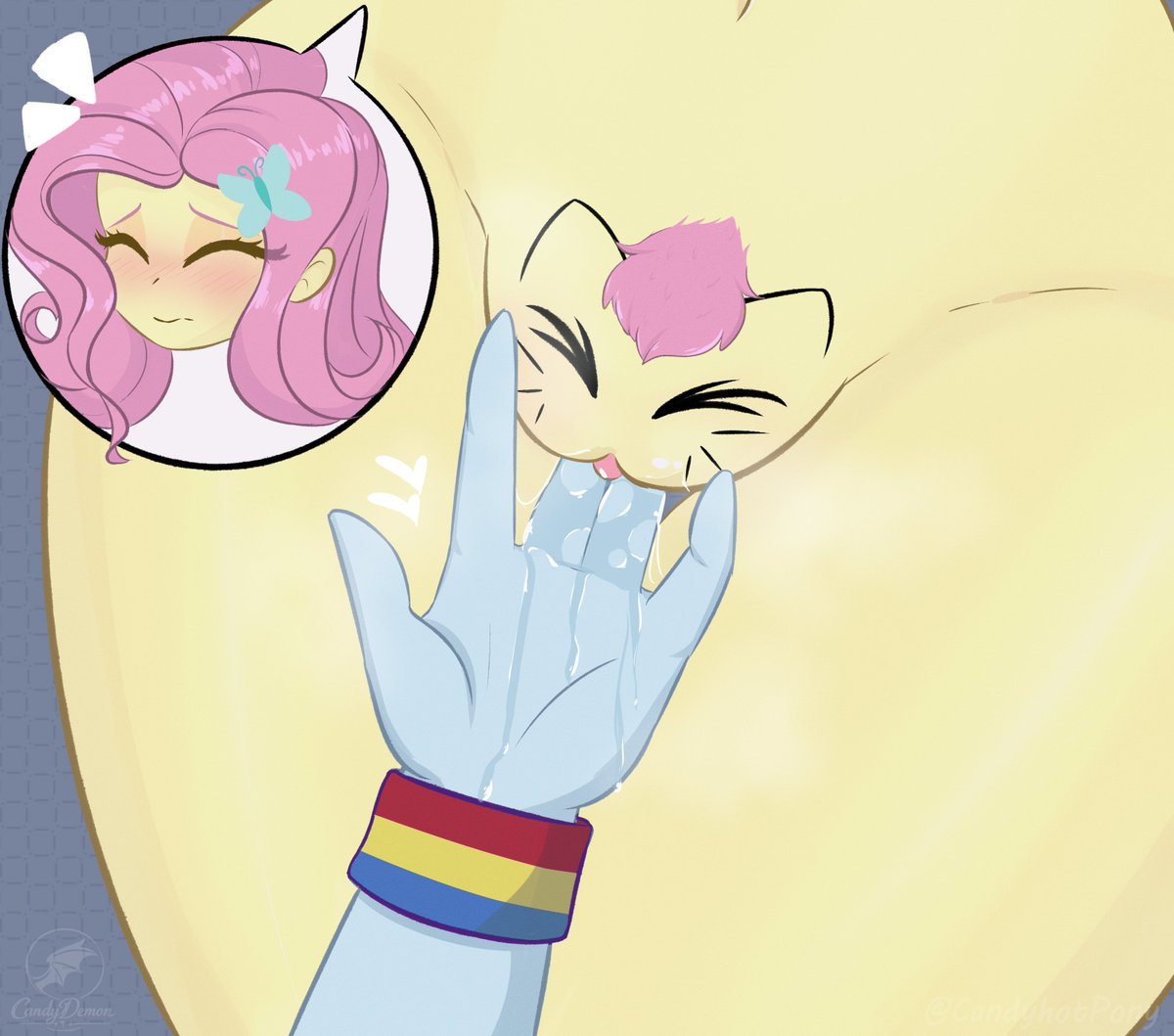 CandyhotPony's tweet photo. Cute kitty~😺🔥
.
.
#mlp #nsfw #equestriagirls https://t.co/sQXNDjFGON