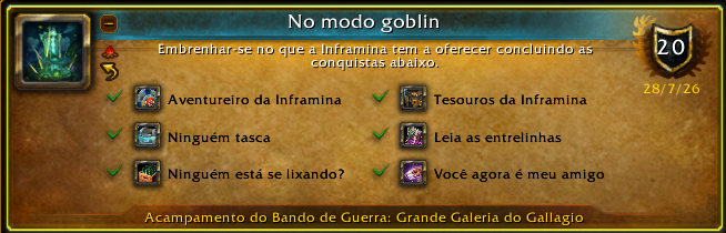 wanattichia's tweet photo. Acabei de ganhar a Conquista [No modo goblin] #Warcraft! https://t.co/L58hfyftCN
