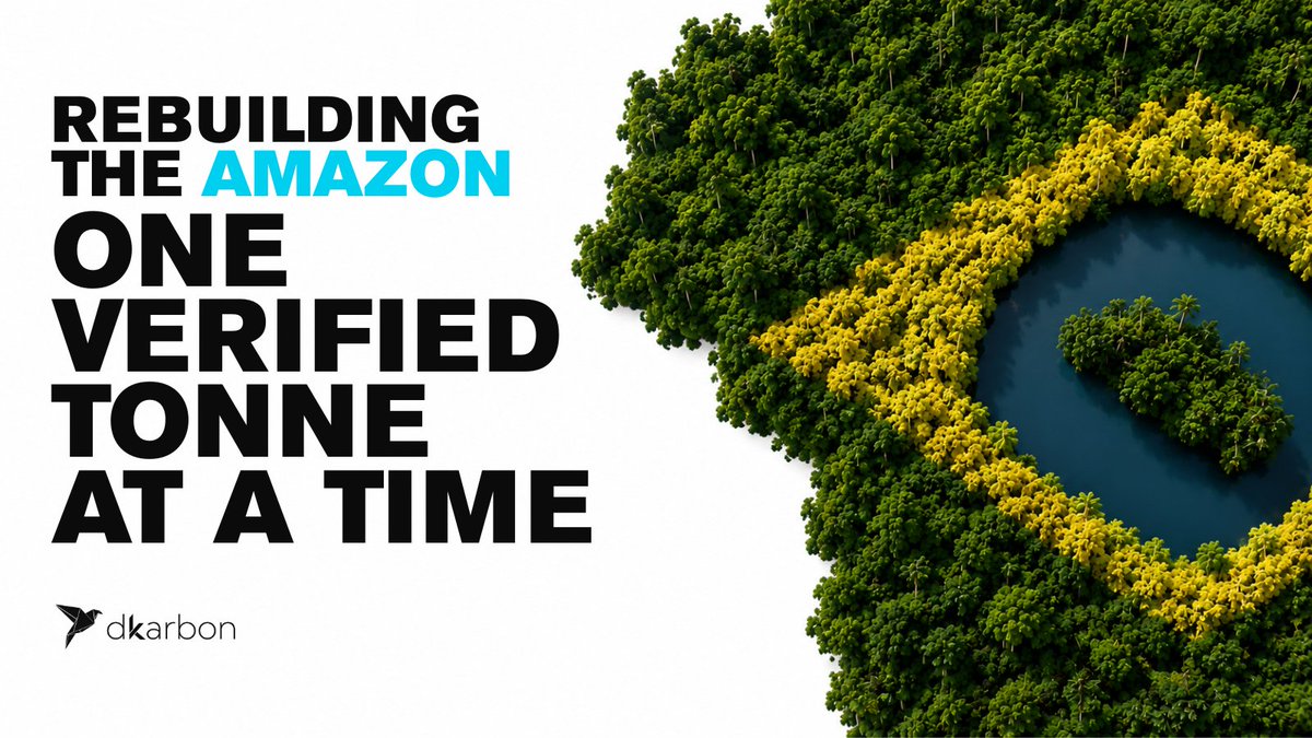 dkarbon_green's tweet photo. In the Brazilian Amazon, a local company called Mombak is replanting degraded land with native forest, and it just signed the largest carbon removal deal in Google's history: around 200,000 tonnes of CO2, four times their earlier pilot. 

The most telling detail? Demand for credits like these already outstrips supply. Real, verified nature-based removal is becoming one of the most sought-after assets in climate. 

#dkarbon