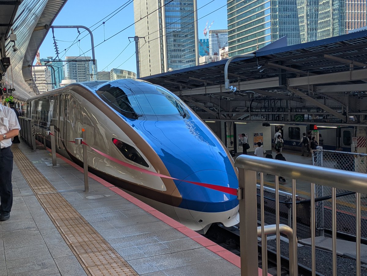 tetsu__aren's tweet photo. 東京駅から出発 https://t.co/AuoCdGrDoP