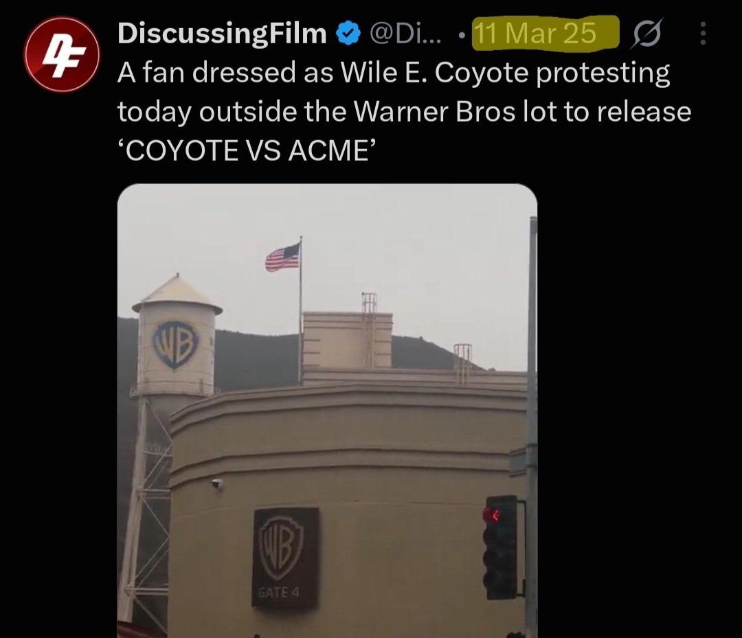 zomikpizzatime's tweet photo. Wanna know the funniest thing about this guy?

Ketchup Entertainment actually bought and saved #CoyoteVsACME 3 WEEKS after the fan protested.

The timing couldn't have been any better..... https://t.co/ByDoz1CqXR