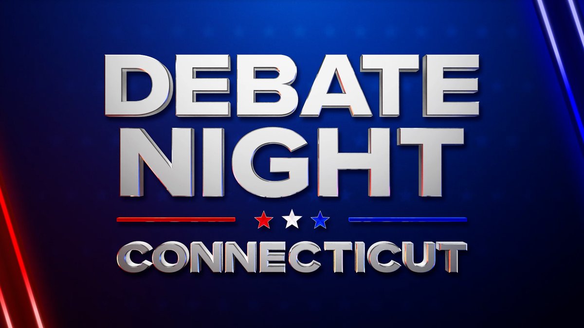 WTNH's tweet photo. #DebateNightinCT | The Democratic primary debate between all four 1st Congressional District candidates -- @JohnLarsonCT, @LukeBronin, @JillianG_CT and Ruth Fortune -- is starting right now! Watch on WCTX or the News 8 streaming app

https://t.co/CwX4MaSgja https://t.co/0H1ce4s2sh