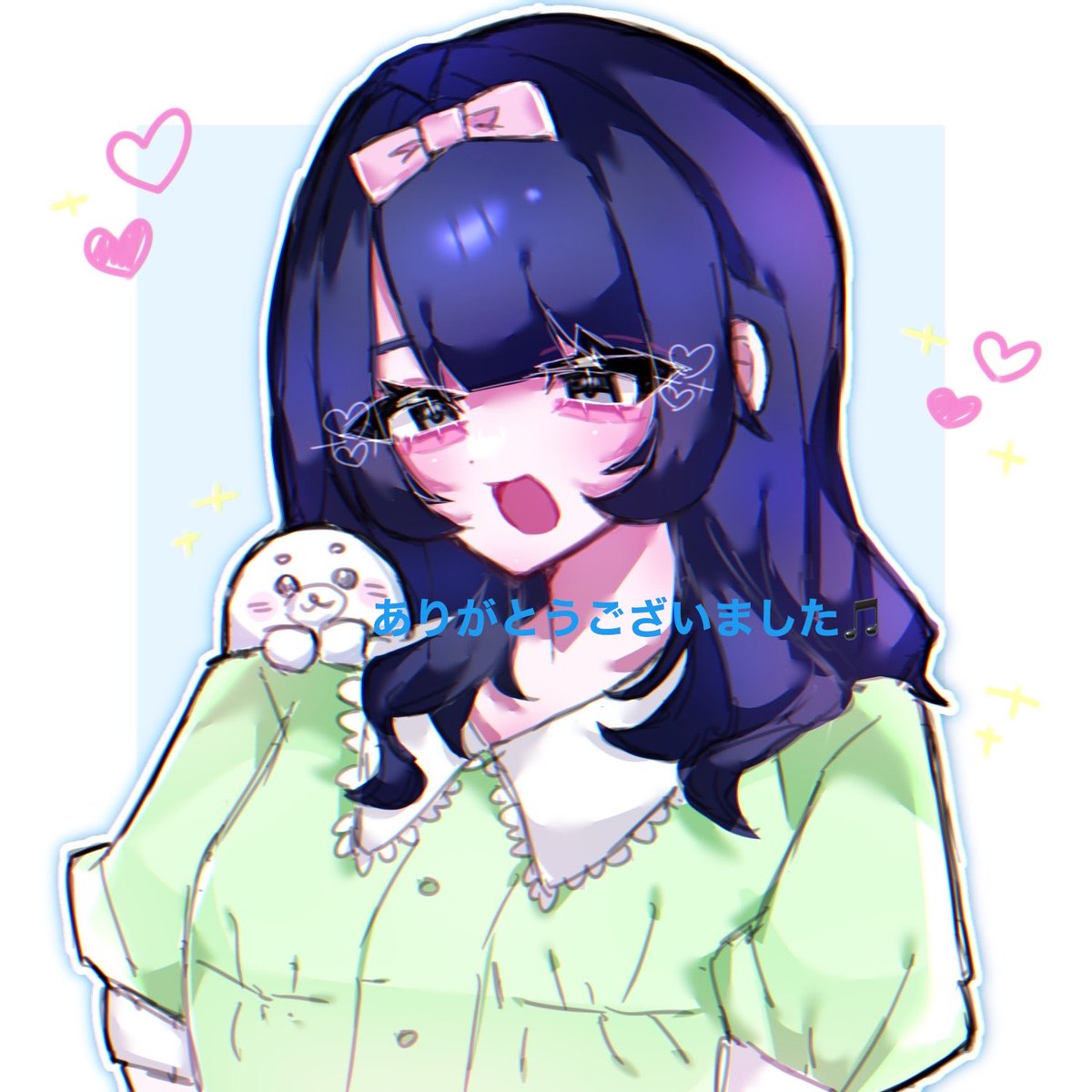 myd9rling's tweet photo. 納品しました！（ほぼワンドロ）
髪の塗り方変えてみた(ᐡ! - !  ᐡ) https://t.co/B9jsRs8A7Q