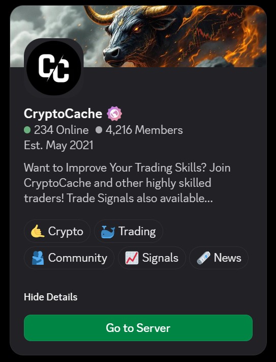 CacheTrading tweet picture