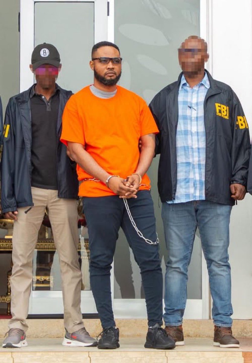 SIKAOFFICIAL1's tweet photo. Accra bigboy, Derrick Van Yeboah has been sentenced to 85 months (7 years and one month) in a U.S. federal prison after pleading guilty to conspiracy to commit wire fraud for his role in an international romance scam and business email compromise syndicate.

According to U.S. prosecutors, Van Yeboah was part of a Ghana-based criminal network that stole more than US$100 million from victims across the United States. He personally posed as fake romantic partners to deceive victims into transferring millions of dollars and was held responsible for more than US$10 million in losses.

In addition to the prison sentence, he was ordered to serve two years of supervised release and forfeit over $10.1 Million.

[📸: U.S. Attorney's Office, Southern District of New York]