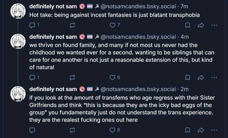 LordYoshiZ's tweet photo. AHAHAH Holy shit this woman's bluesky holy shit shes actually just straight up deranged https://t.co/A8QvAVcWk7