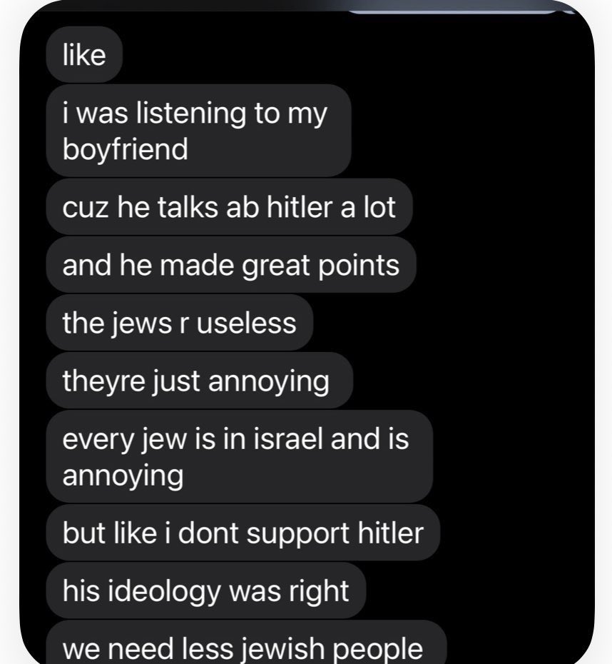 aborjeons's tweet photo. @kkurochim the way the boyfriend isnt even real so she also just made that entire convo up https://t.co/F1C3GREY1M