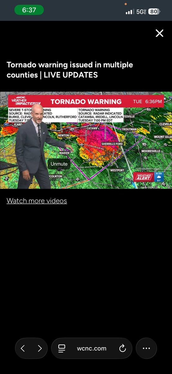 TuffyTime26's tweet photo. @SCweather_wx Down Burst in Mooresville on 77 https://t.co/RP1LMOv3cn