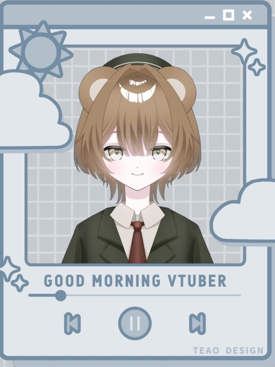aizawa_w's tweet photo. おはも〜にん☀️
おはVを毎日しないVは私です👊
 #おはようＶTuber  #Twitch https://t.co/0iGOcjS3Mt