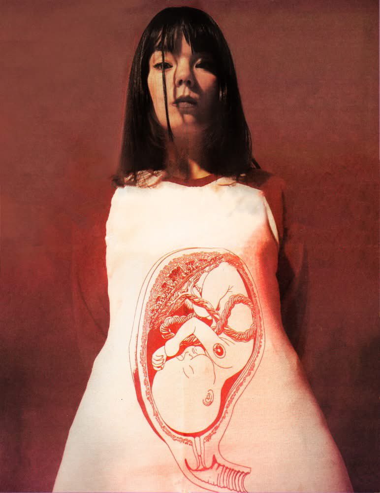 aseelswaid9's tweet photo. Björk, Steve Gullick 1995 https://t.co/sj3VB8d5Nm