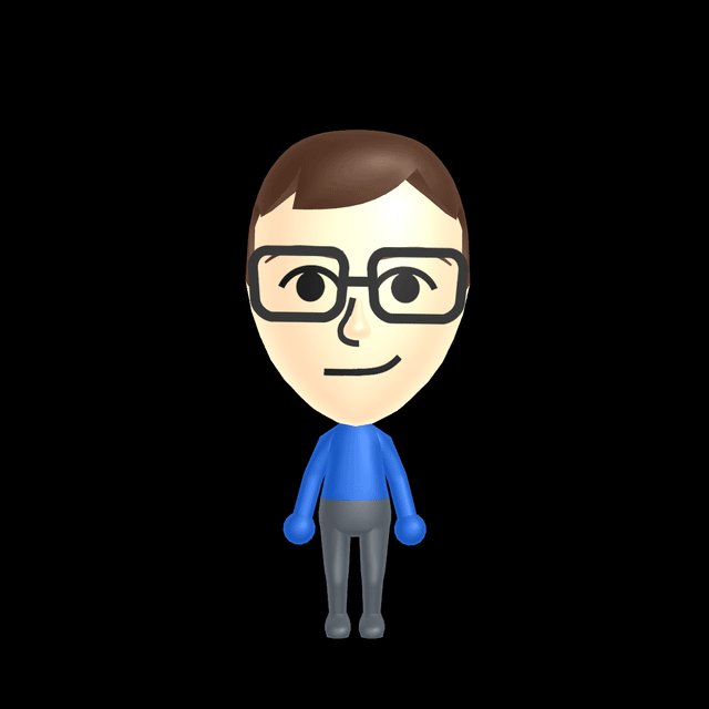 dew_nsfw's tweet photo. someone should do a transition timeline with the mii they made as a kid vs now https://t.co/unv9qXVmp9