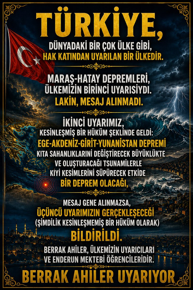 S0LMAZ's tweet photo. #TürkiyeUyarılanBirKavim #Rabbimizuyarıyor #berrakahiler #Anlıkokuma #vahiy #melekler #hakikatilmi #hakikatimukaddesiye #levhimahfuz #deprem https://t.co/rNSGqfSb5d