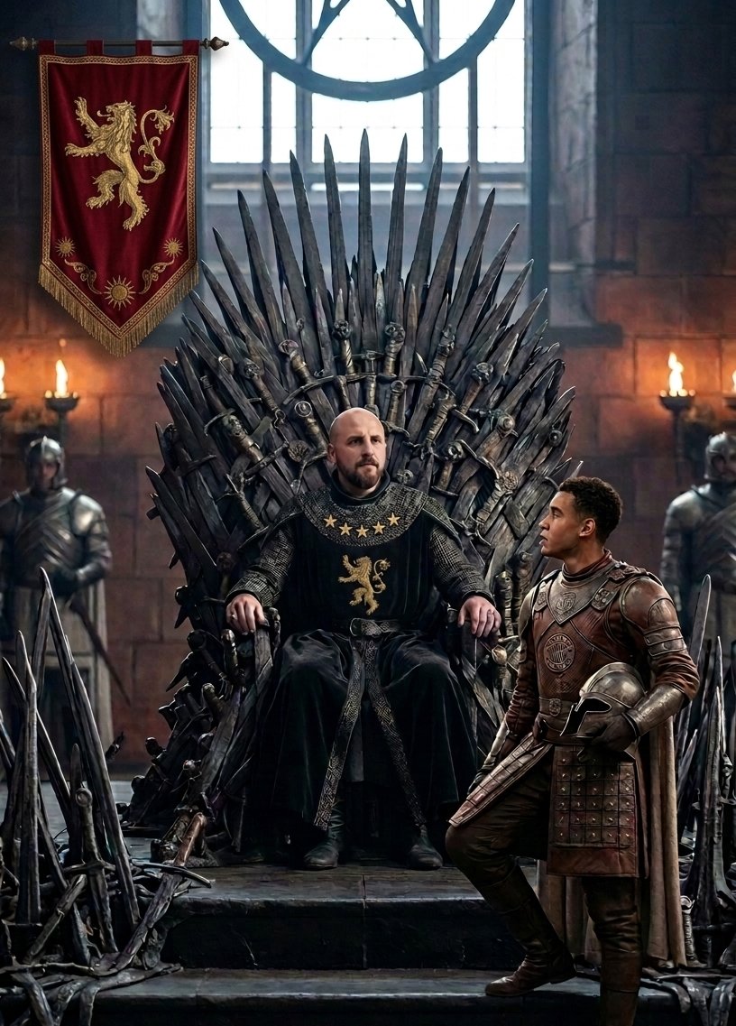 dikisatanburhan's tweet photo. @hizlikedi 👑The owner of the Iron Throne. The Lord of Transfer Rumors https://t.co/jjbCIwxcLs
