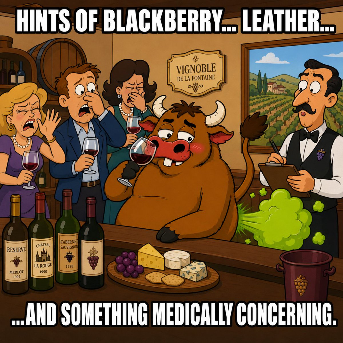 BULL FART tweet media