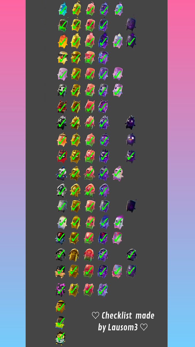 dandeliondruid's tweet photo. @swvvt_p0t4to hola!! ya he conseguido el punto cero gummy pero te paso mi lista por si tienes algún otro ☺☺ https://t.co/khVX7wedva