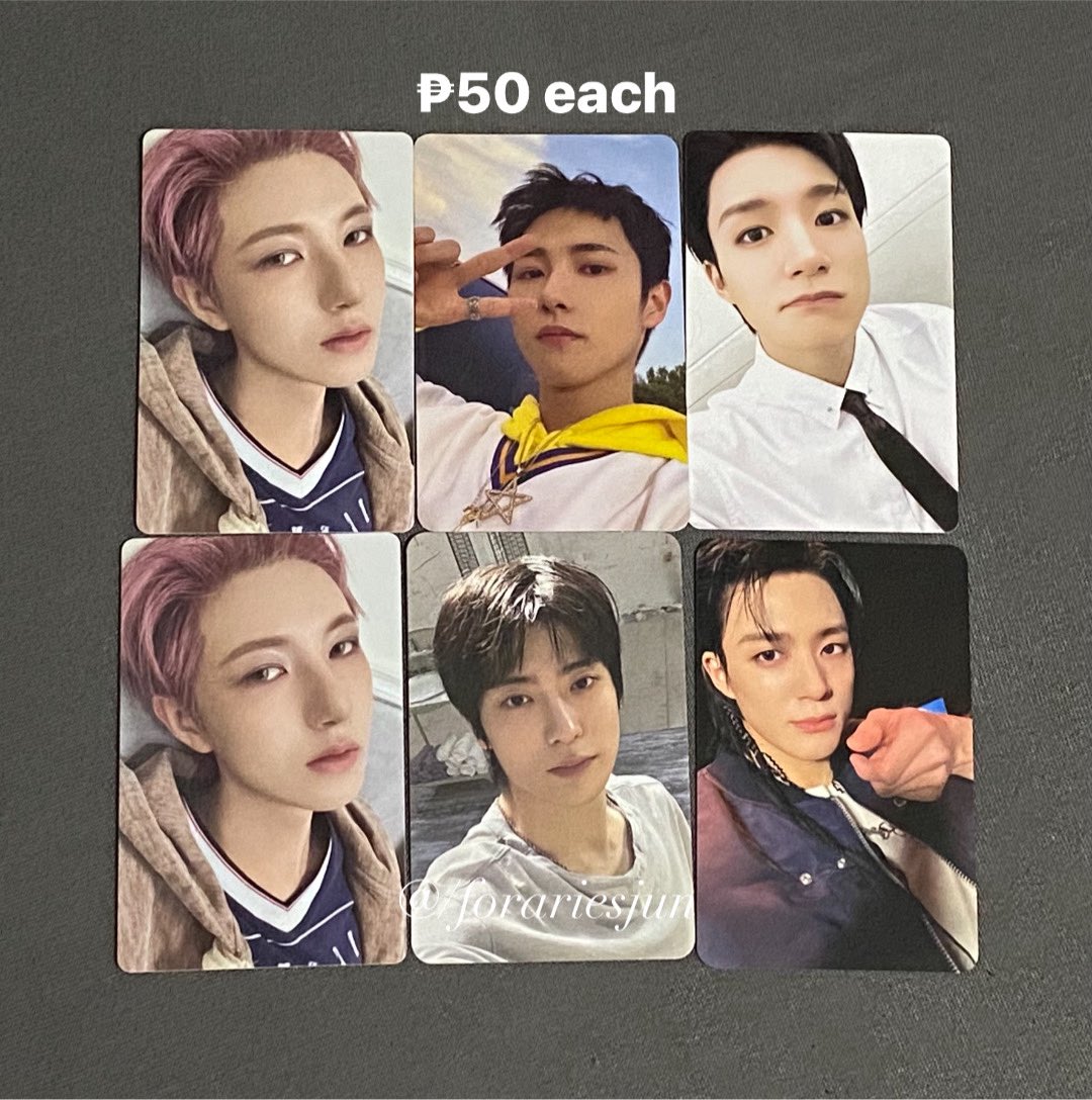 forariesjun's tweet photo. QUITTING SALE ‼️
WTS LFB PH NCT DREAM PHOTOCARDS &amp; MERCH 

- onhand &amp; official!
- mint condition, ⭐️ has sticker mark
- can send condi thru dm 
- payo or 1 week reservation with 50% nrdp 

wts lfb ph nct dream mark renjun jeno jaemin haechan chenle jisung https://t.co/ODEw0gTyCD