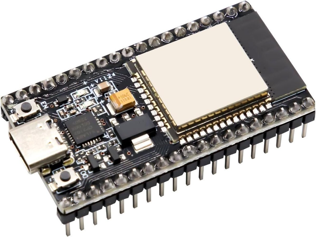 ebokify's tweet photo. ESP32 Development Board, ESP32 ESP-32 Module with CP2012 Chip WiFi+Bluetooth Dual Core Support STA/AP/STA+AP Type-C Interface 38 PINS Soldered Version Compatible with Arduino

🏪 Get Now: https://t.co/hBr3koa2mY

#ESP32 🚀 | #DevelopmentBoard ⚡ | #WiFiModule 📡 | #Bluetooth 🔵 | #Arduino 🤖