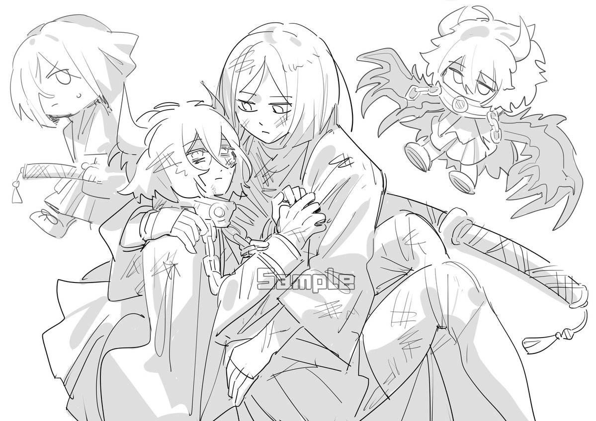drownin124's tweet photo. If survived together…

It's commission! The art is not my work!
Artist: 阿脚Foot
#Limbus_Company #lcb311 https://t.co/KfiZAbRPC6