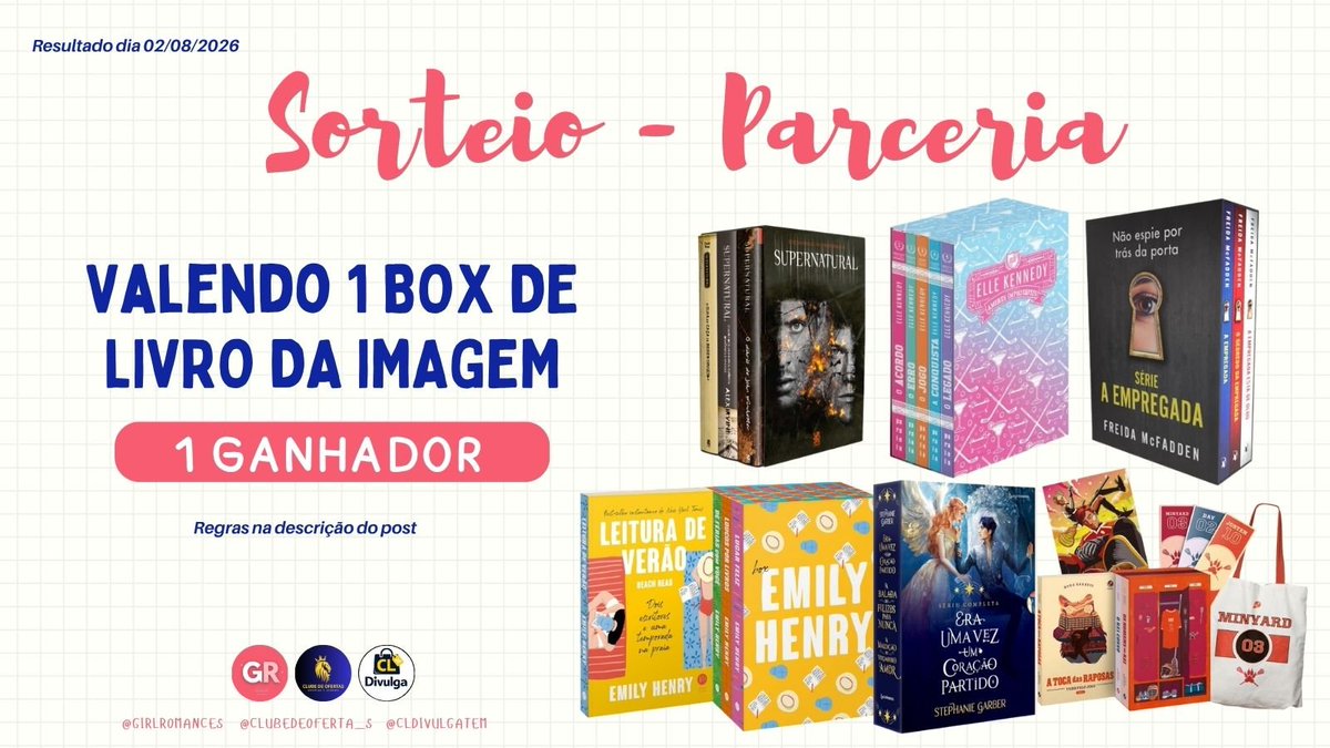 📖 Promoções e Cupons | @girlromances tweet media