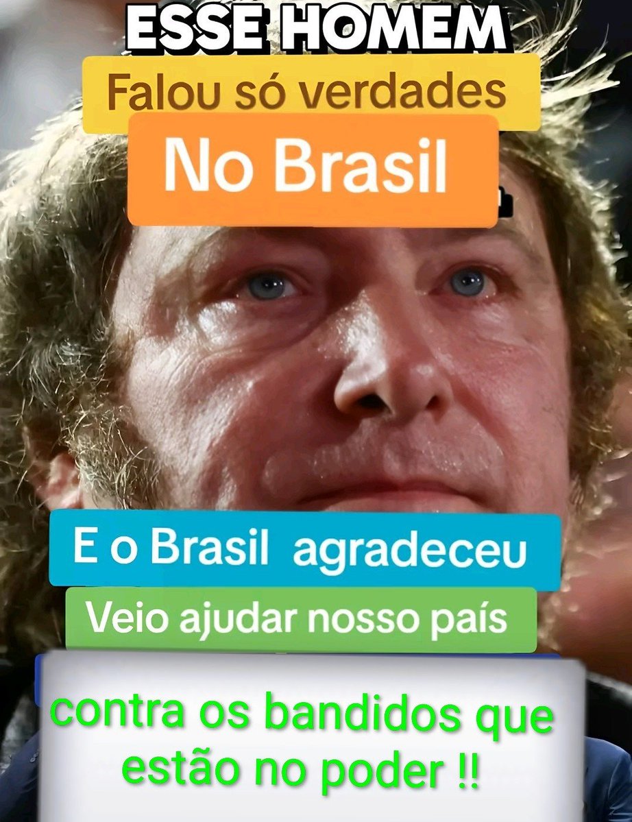 Prof_leonelfer's tweet photo. MILEI  FOI A VOZ DE MUITOS BRASILEIROS . https://t.co/ax1bQvFJlm