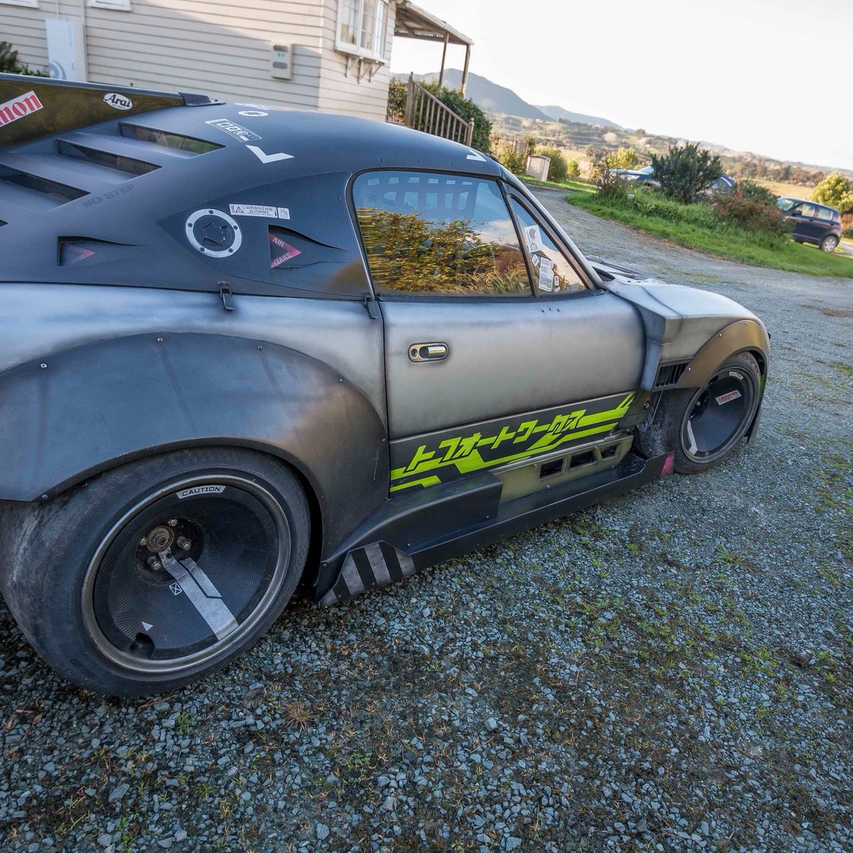 retro_shiftt's tweet photo. Mazda RX-7 Cyberpunk https://t.co/zhQriWCu3t