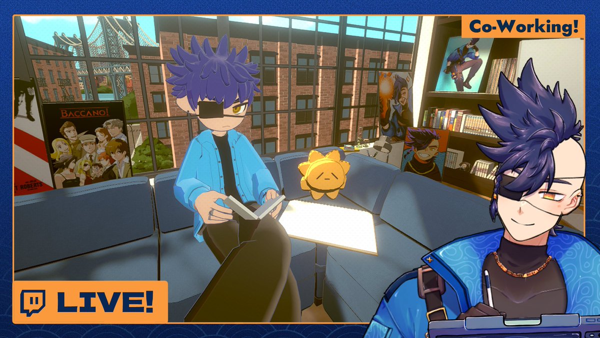 stalus_'s tweet photo. 🔴 LIVE! — 【gogh】 🌊  been a while! (working on a private commission)  
⬇️⬇️ Link! ⬇️⬇️
__ 
#stalusLIVE #vtuber #vartist https://t.co/SF0rXMzOVJ