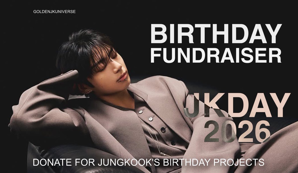 GoldenJKUnivers's tweet photo. We have made a new Gofundme for JK DAY projects! Let’s try to get to 15K! We are still a few thousands away, let’s go!!!

https://t.co/oo4aANIubC https://t.co/JNnnqyj7PJ