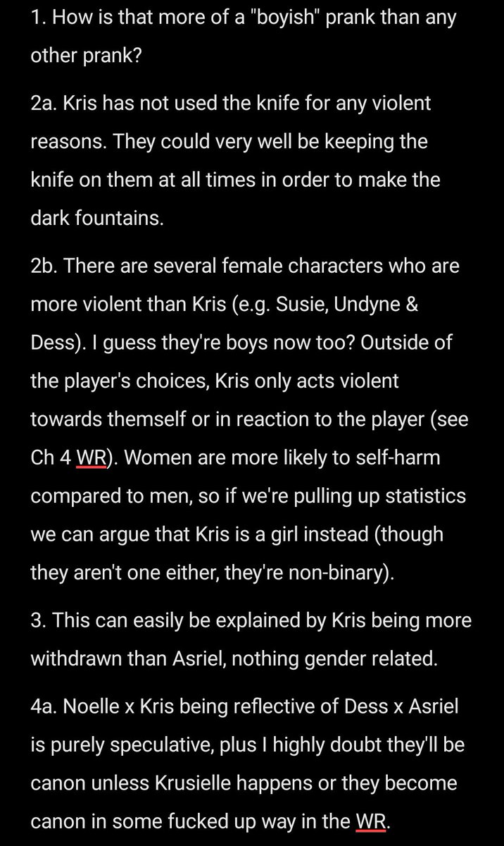 hamadayyyum's tweet photo. @cishetralsei @gasterstruelove I usually don't engage in obvious ragebait but I'm bored so here's some refutations https://t.co/8ndyXEXm4h