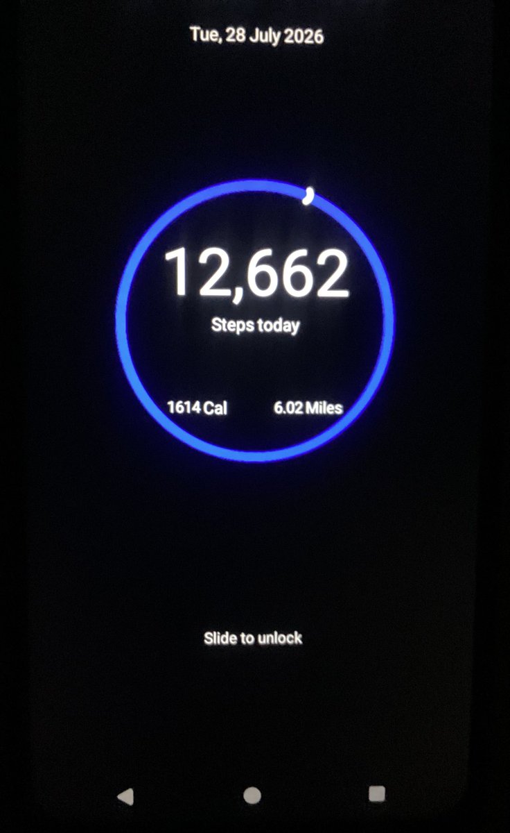 VampRenae's tweet photo. OKAY I had a guilty conscience so I hit my goal of 12k steps 🥹👌 ITS NOT 20k but maybe I can hit 30k tomorrow 👀👀 AND escape 160lbs jail 👀👀 https://t.co/YHKM9mVNxC