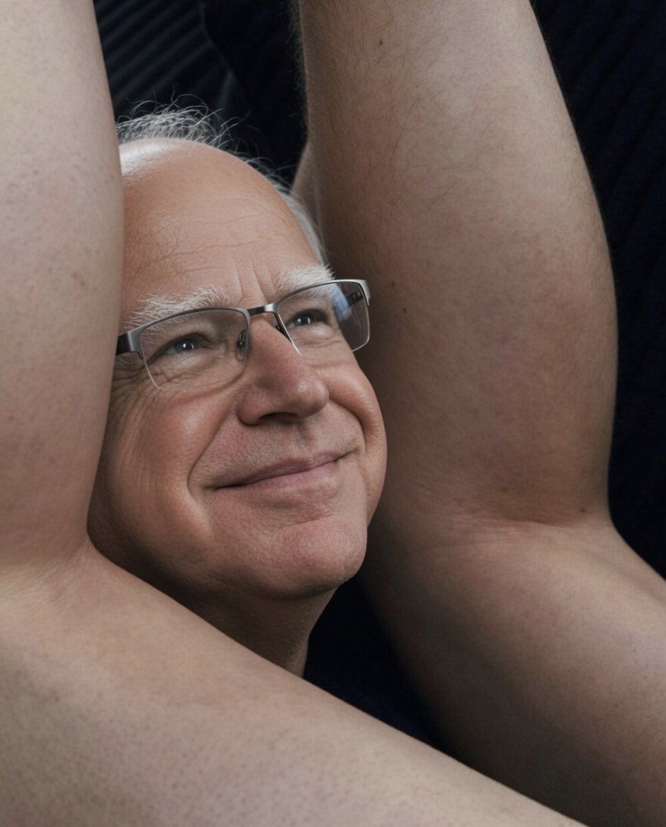 FAGfind's tweet photo. Tim Walz when he sees some other gay dude https://t.co/mUE0dCRcYM