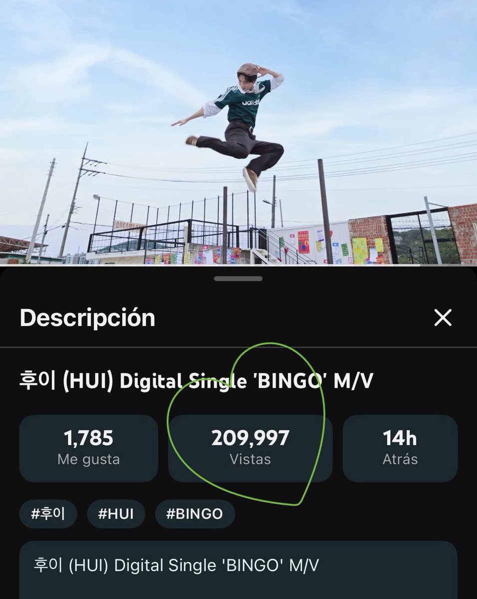 CaptLeeKico's tweet photo. 260728 #HUI ๐ง Digital Single
'BINGO' M/V โญ๏ธ
'BINGO' ya sobrepasรณ los 200k views! ๐
Letโs keep it going Unis!! ๐ฅ Shoot shoot shoot! ๐บ๐ป
๐ https://t.co/R6zoVQPj9n
#ํ์ด #HUI
#BINGO https://t.co/FzOcaCmkiy