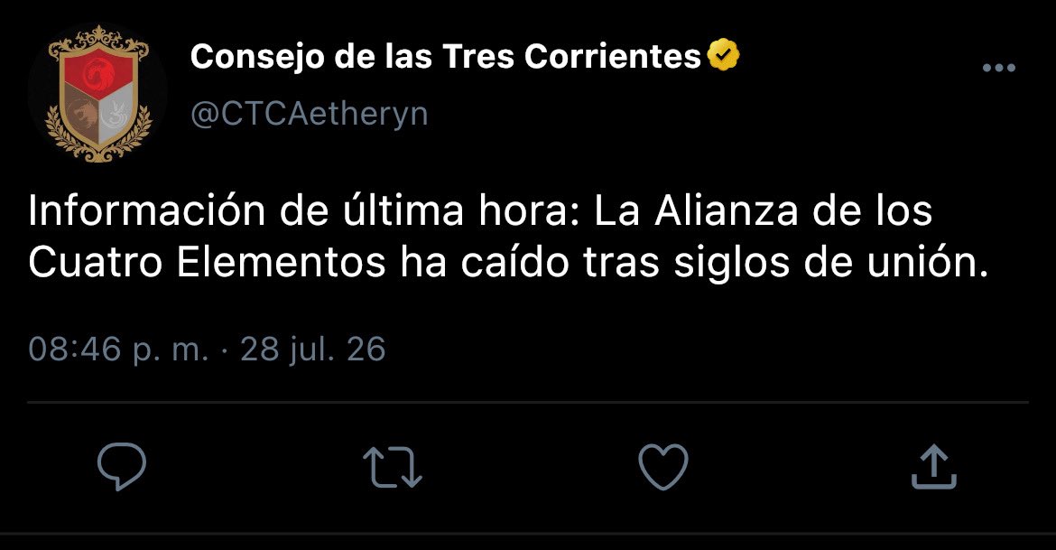 seesawnight7's tweet photo. 🌊1012—La alianza de los cuatro elementos ha caido tras siglos de union. https://t.co/4K4qxTqpK0