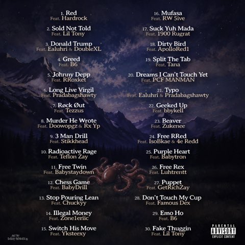 ugchamps's tweet photo. This might be the most stacked producer tape we seen in years wtf https://t.co/ZrJnr2unLC