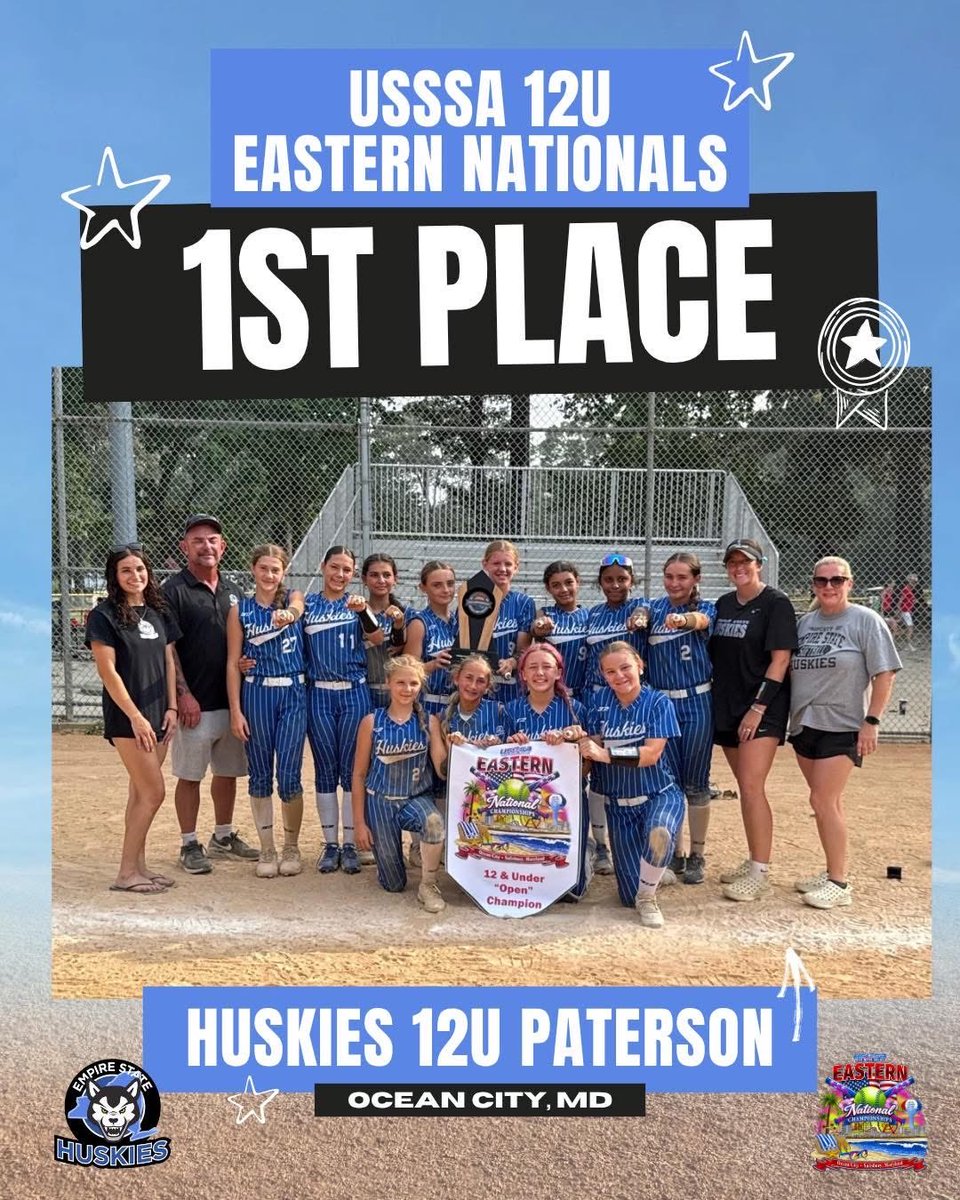 Ellatorre2031's tweet photo. Ocean City, MD National Champions!  Had such a great week with my teammates 💙🥎🤍 https://t.co/5QOWvvFvBV