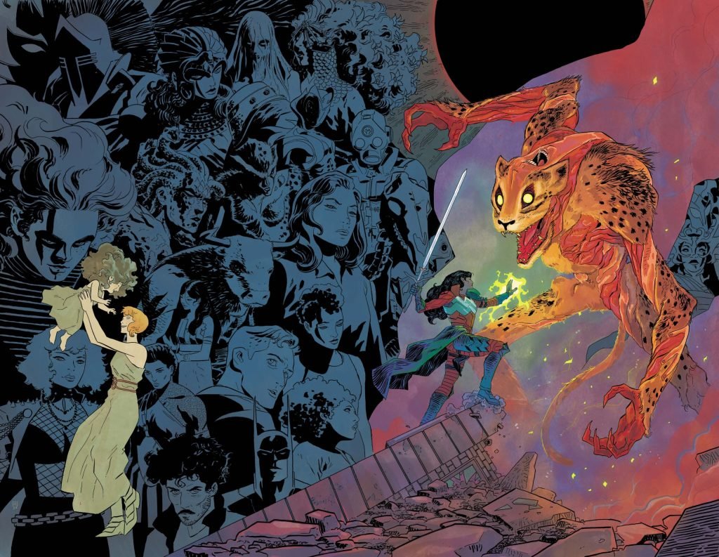 FANTASTICF4UR's tweet photo. غلاف العدد 25 لسلسلة Absolute Wonder Woman القادم بتاريخ 28 أكتوبر.
• تحول Barbara Minerva وأخيرا إلى Cheetah.
• عدد مطوّل.
- من كتابة: #KellyThompson
- ورسم: #HaydenSherman
• وصف العدد في الأسفل: ⬇️
(1/2)
ْ
#DCComics #AbsoluteUniverse #AbsoluteWonderWoman #WonderWoman https://t.co/S0uJrpcyoG