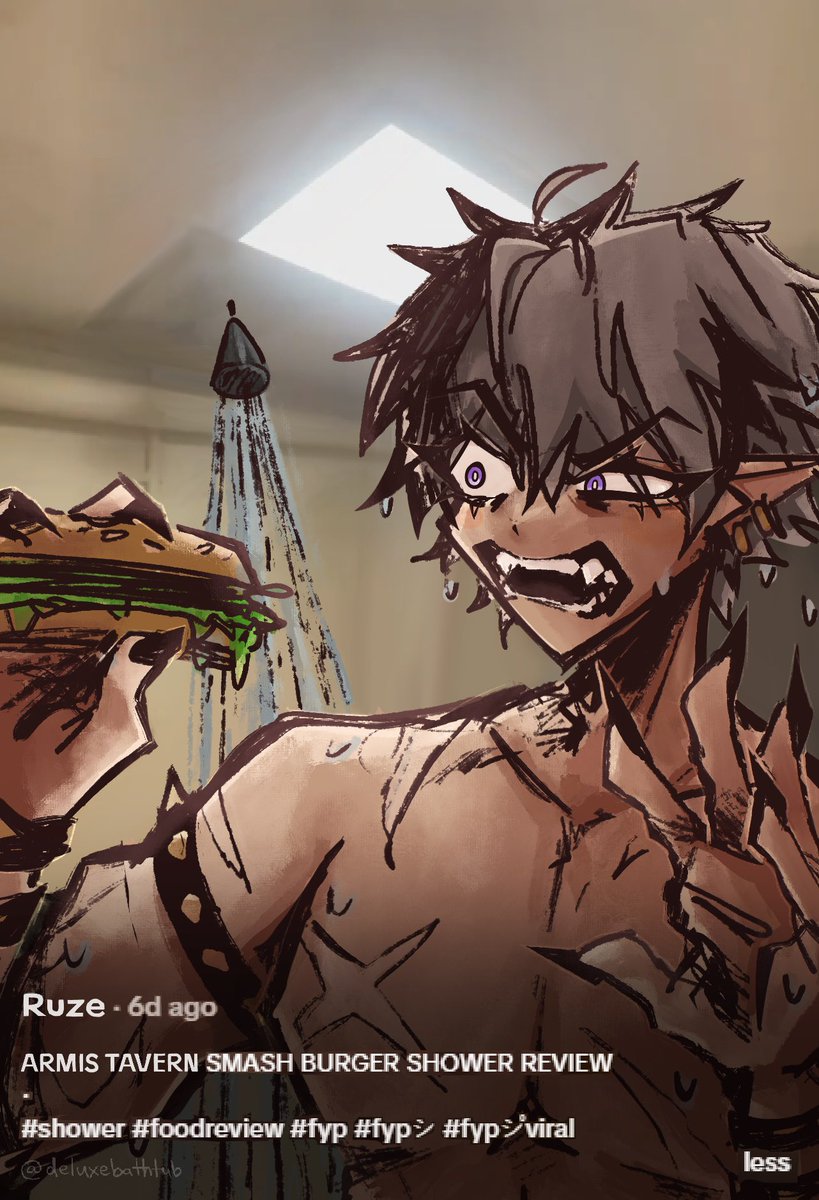 deluxebathtub's tweet photo. you've heard of sink burger. now get ready for

#JustaRuze #CrimzonMuze https://t.co/ZX8RAMgLKc