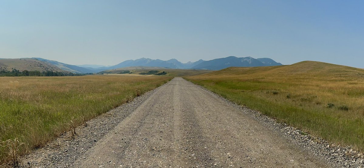 bisontattooguy's tweet photo. Today’s dirt road view from just outside of town. https://t.co/ZY1avaNGNA