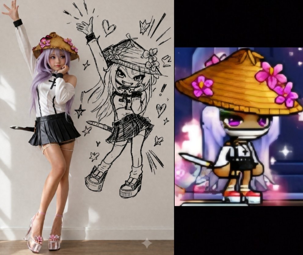 MapleCryptoBro's tweet photo. There's another character ai challenge floating around maple x again. I'm not complaining. 

I think its so cute can't get enough!! 🤩

@MaplestoryU https://t.co/Rh1rVSiuTt
