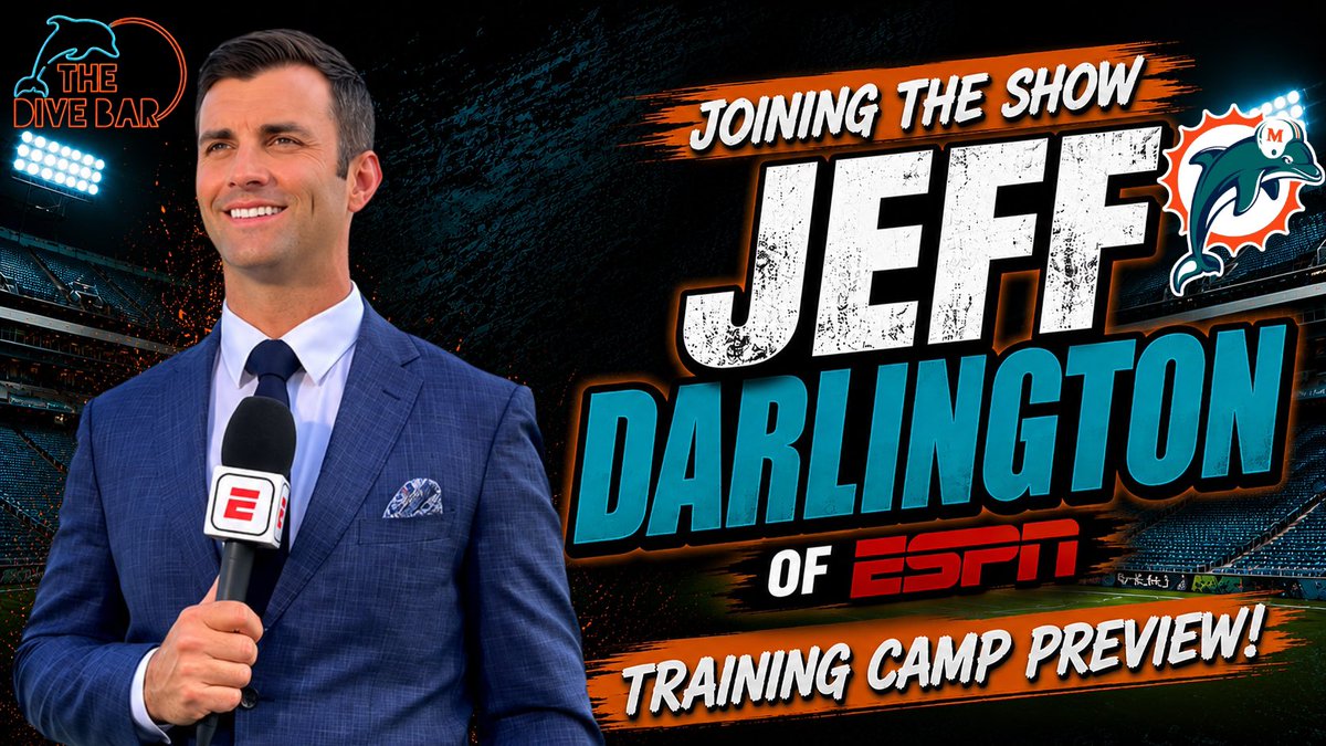 B_Shousejr's tweet photo. New episode up now on @TheDiveBarPod with @JeffDarlington. Incredible as always! ‼️🍿 #PhinsUp

Jeff Darlington Joins the Show to Discuss the Current State of the Miami... https://t.co/1GIhkhHIoz via @YouTube https://t.co/gB3U5YnhCS