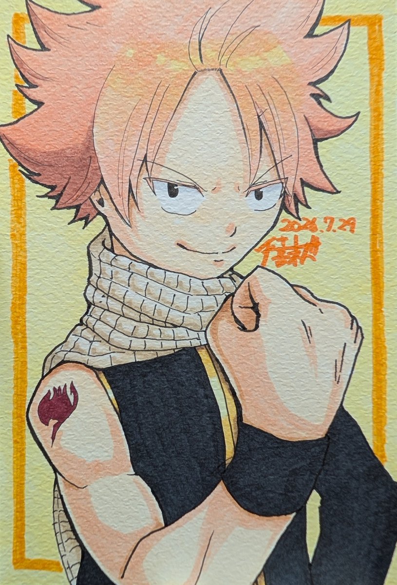 tyogenezusa's tweet photo. 久々の本誌FAIRYTAIL！！
第一話読みました https://t.co/xMSTW4agA5