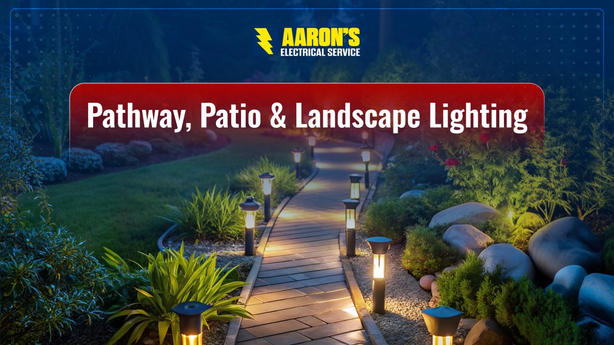 ElectricByAaron's tweet photo. Light up your outdoor spaces with professional outdoor lighting. 🌙⚡

Pathway, patio, and landscape lighting installed by licensed electricians.

Learn more: https://t.co/XpshECRuzo

#HoustonElectrician #OutdoorLighting #LandscapeLighting https://t.co/xpDkRhjUkK